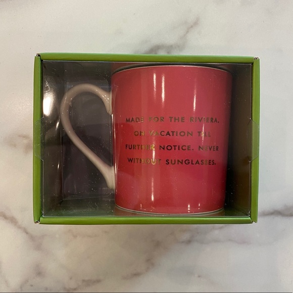 KATE SPADE Glamorous Vacation Bikini Mug - Picture 6 of 9
